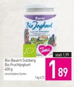 Sutterlüty Bio-bauern sulzberg bio fruchtjoghurt Angebot