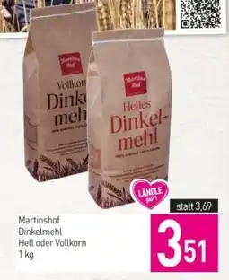 Sutterlüty Martinshof Dinkelmehl Hell oder Vollkorn Angebot