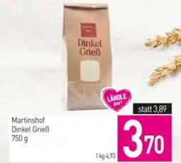 Sutterlüty Martinshof Dinkel Grieß Angebot