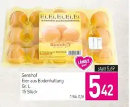Sutterlüty Sennhof Eier aus Bodenhaltung Angebot