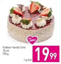 Sutterlüty Erdbeer-Vanille Torte Angebot