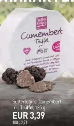 Sutterlüty Suttertüty's Camembert mit Trüffel Angebot