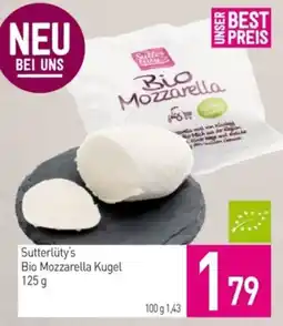 Sutterlüty Sutterlüty's Bio Mozzarella Kugel Angebot