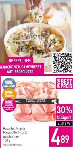 Sutterlüty Rosa dell'Angelo Prosciutto Arrosto geschnitten Angebot