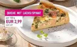 Sutterlüty Quiche mit lachs/spinat Angebot