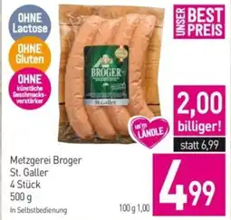 Sutterlüty Metzgerei broger st. galler Angebot
