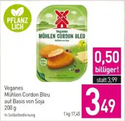 Sutterlüty Veganes mühlen cordon bleu auf basis von soja Angebot