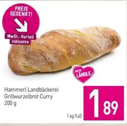 Sutterlüty Hammerl landbäckerei grillwurzelbrot curry Angebot