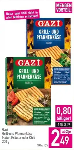 Sutterlüty Gazi grill-und pfannenkäse natur, kräuter oder chili Angebot