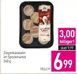 Sutterlüty Ziegenkäsetaler im speckmantel Angebot