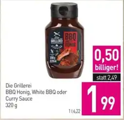 Sutterlüty Die Grillerei BBQ Honig, White BBQ oder Curry Sauce Angebot