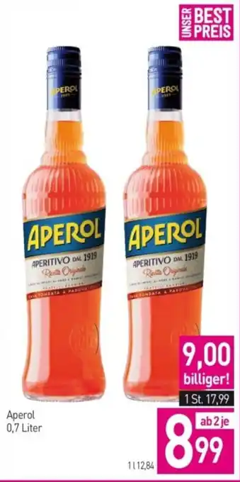Sutterlüty Aperol Angebot