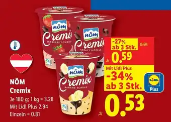 Lidl Nöm cremix Angebot