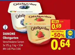 Lidl Danone obstgarten Angebot