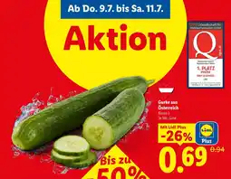 Lidl Gurke aus österreich Angebot