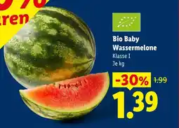 Lidl Bio Baby Wassermelone Angebot