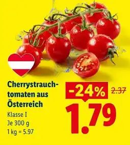 Lidl Cherrystrauch- tomaten aus österreich Angebot