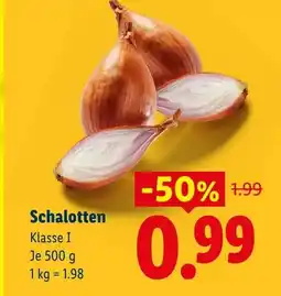 Lidl Schalotten Angebot