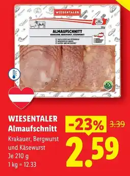 Lidl Wiesentaler almaufschnitt Angebot