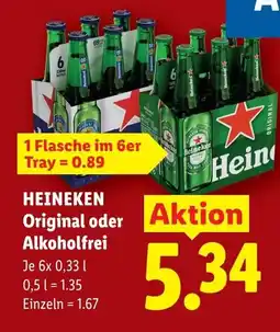 Lidl Heineken original oder aktion alkoholfrei Angebot