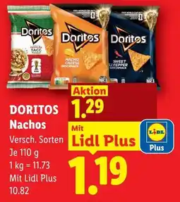 Lidl Doritos nachos Angebot