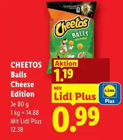 Lidl Cheetos balls cheese edition Angebot