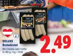 Lidl Deluxe bratwürstel Angebot