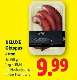 Lidl DELUXE Oktopus arme Angebot