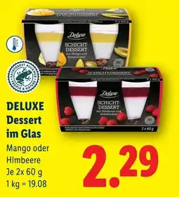 Lidl Deluxe dessert im glas Angebot