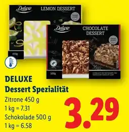 Lidl Deluxe dessert spezialität Angebot