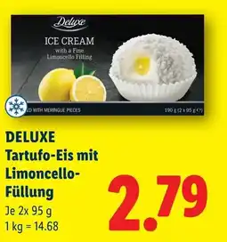 Lidl Deluxe tartufo-eis mit limoncello- füllung Angebot
