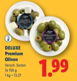 Lidl Deluxe premium oliven Angebot