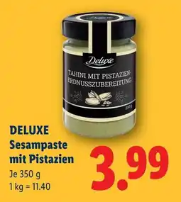 Lidl Deluxe sesampaste mit pistazien Angebot