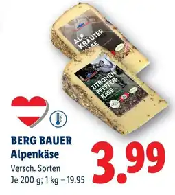 Lidl Berg bauer alpenkäse Angebot