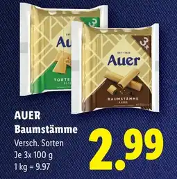 Lidl Auer baumstämme Angebot