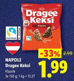 Lidl Napoli dragee keksi Angebot