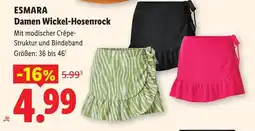 Lidl Esmara damen wickel-hosenrock Angebot