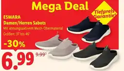 Lidl Esmara damen/herren sabots Angebot