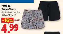 Lidl Esmara damen shorts Angebot