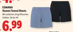 Lidl Esmara damen tencel shorts Angebot