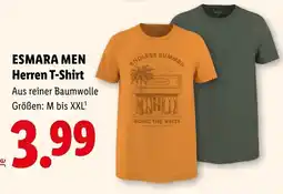 Lidl Esmara men herren t-shirt Angebot