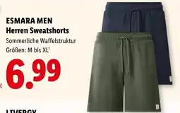 Lidl Esmara men herren sweatshorts Angebot