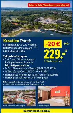 Lidl Kroatien poreč Angebot