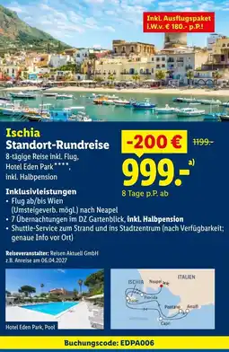 Lidl Ischia standort-rundreise Angebot