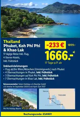 Lidl Thailand phuket, koh phi phi & khao lak Angebot