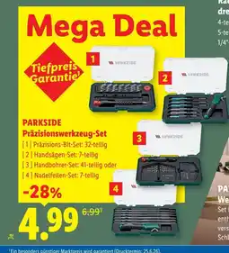 Lidl Parkside präzisionswerkzeug set Angebot