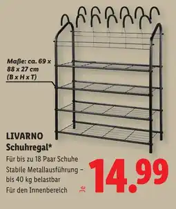 Lidl Livarno schuhregal Angebot