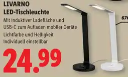 Lidl Livarno led-tischleuchte Angebot