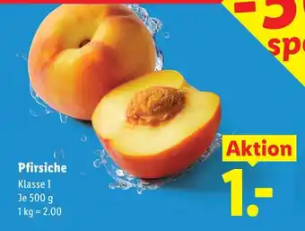 Lidl Pfirsiche Angebot