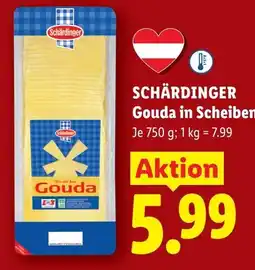 Lidl Schärdinger gouda in scheiben Angebot